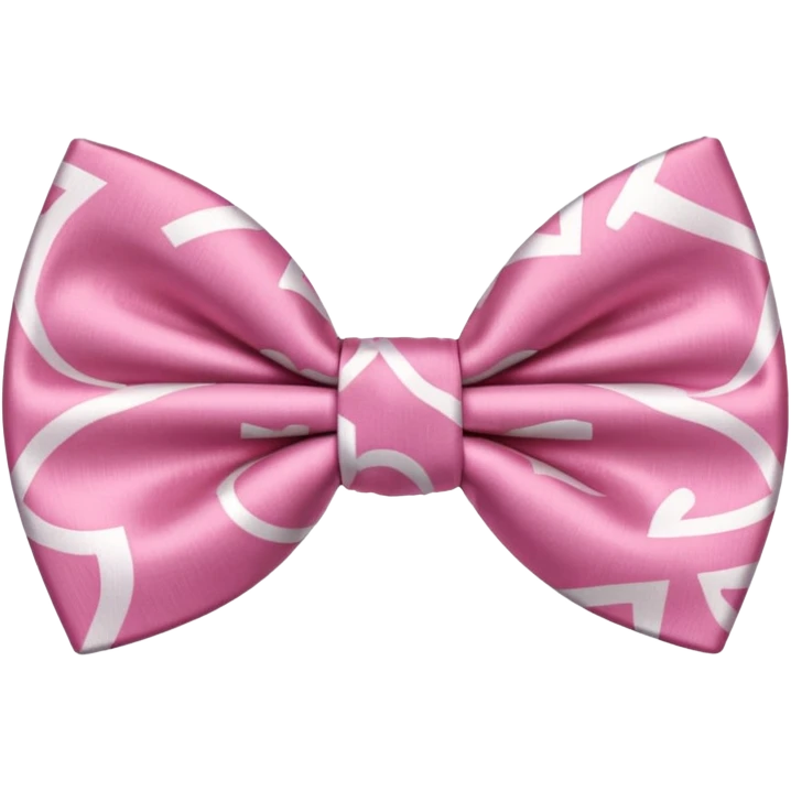bow tie pink emoji
