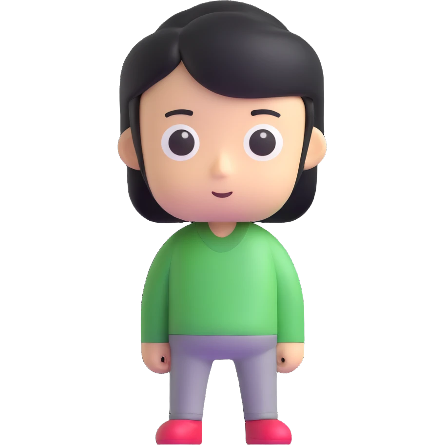 Nintendo Mii character emoji