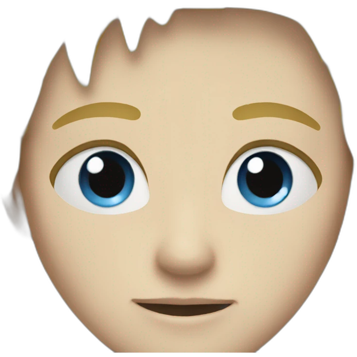 blond teenage boy with blue eyes emoji