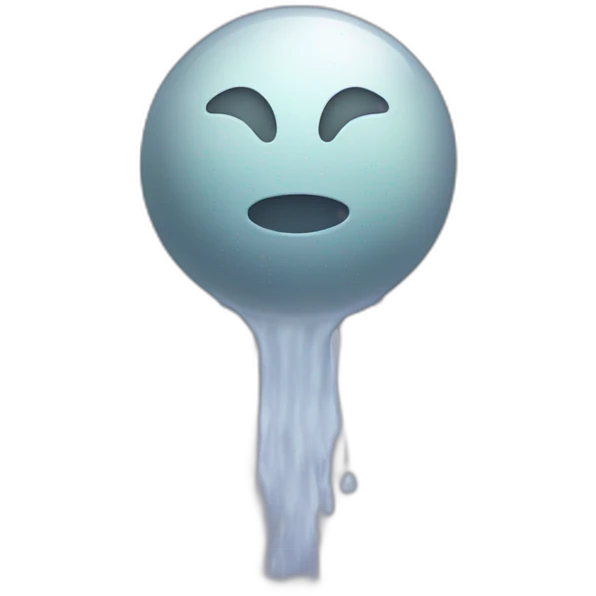 moon in a shower emoji
