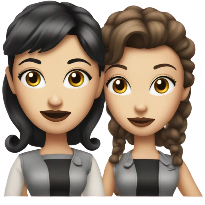 Bettie and Sarah emoji
