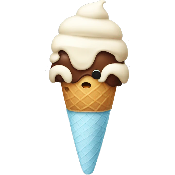 Ice cream emoji