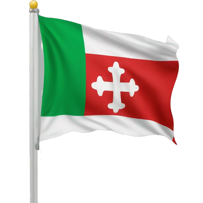 Canton ticino's flag emoji