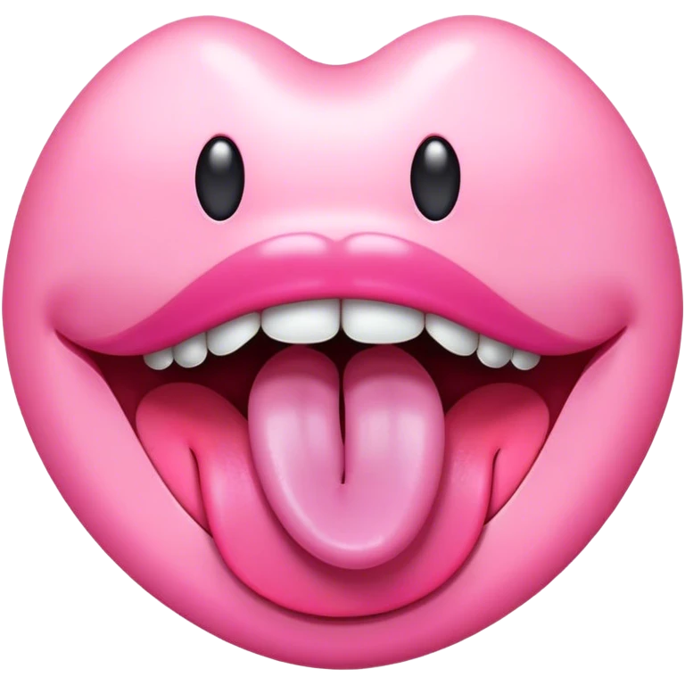 yummy tongue emoji