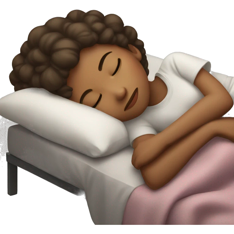 Girl sleeping emoji