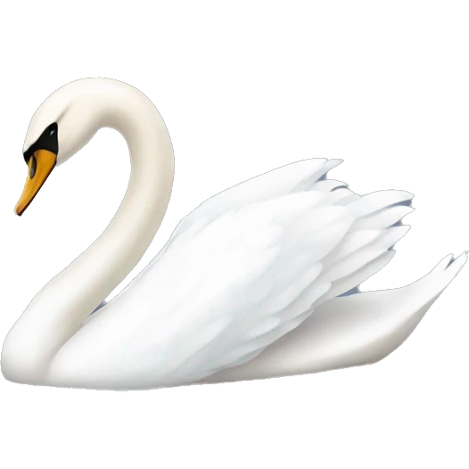 White swan emoji