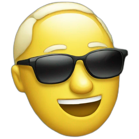 money whit sunglasses emoji