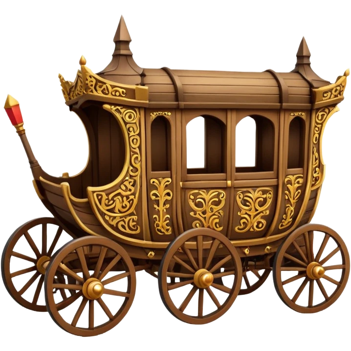 medieval carriages emoji