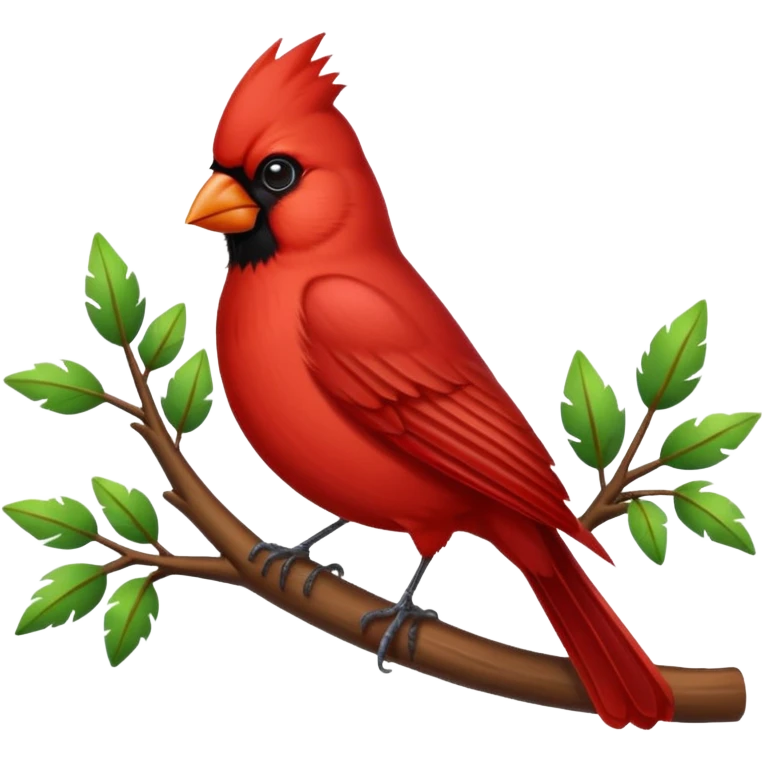 Red Cardinal emoji