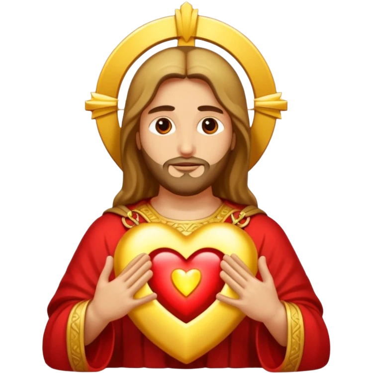 sagrado corazón de Jesús  emoji