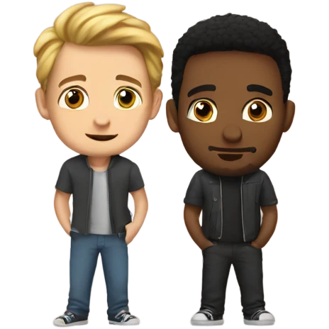 Corey and Chris together emoji