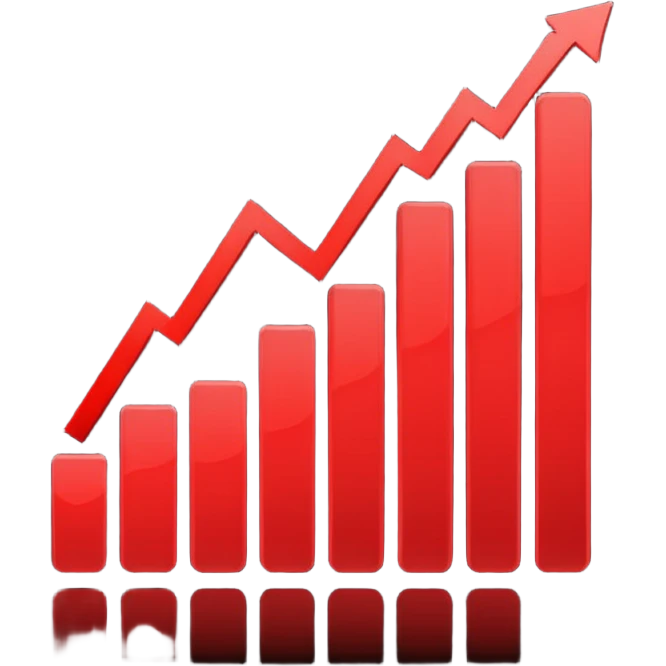 Chart Decreasing emoji