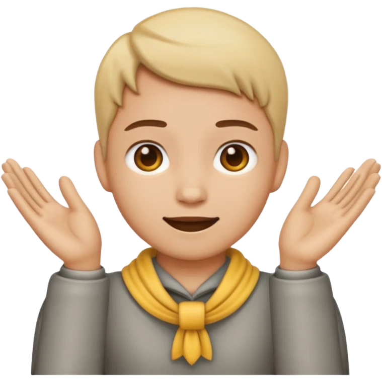 Emoji with hands around neck emoji