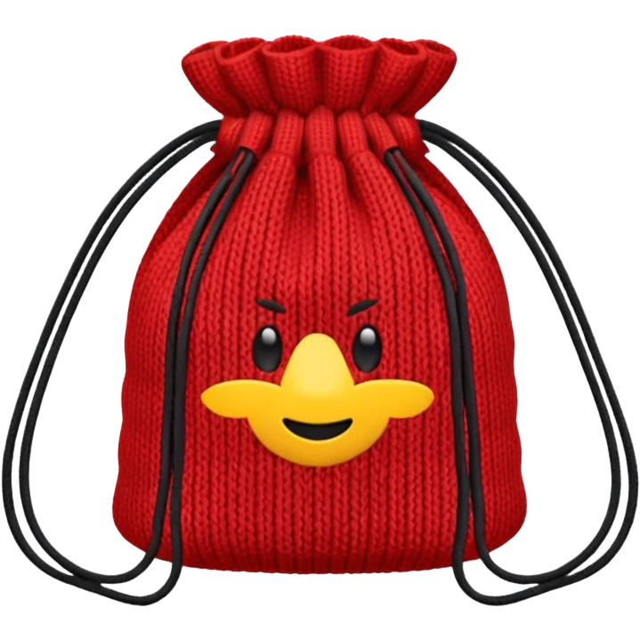 red Knitted Bag emoji