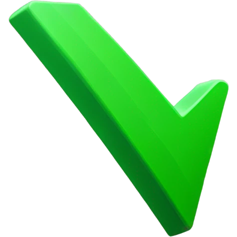 green up arrow emoji
