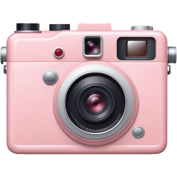 Light pink camera emoji