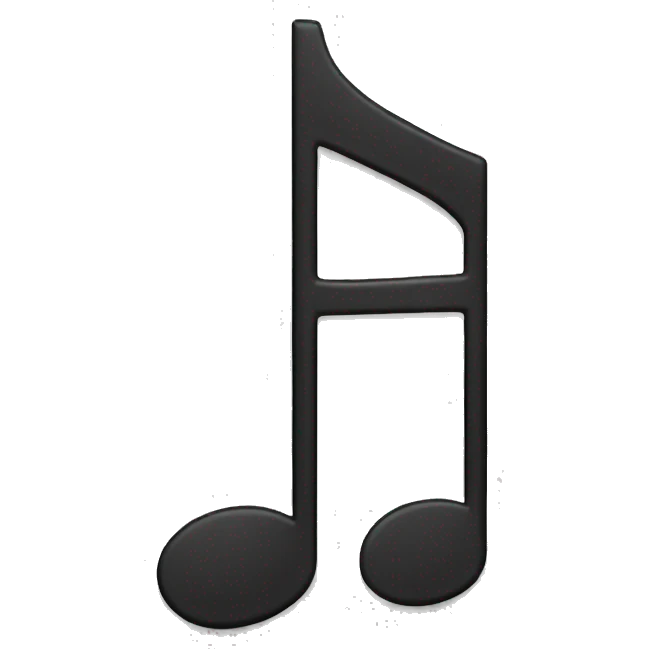 Music note emoji