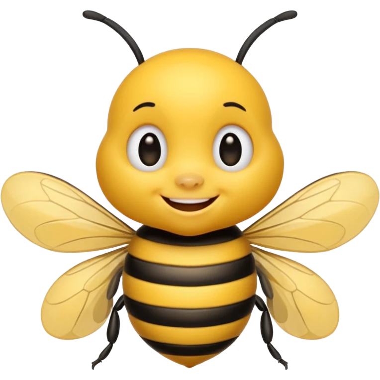 Cute bee emoji