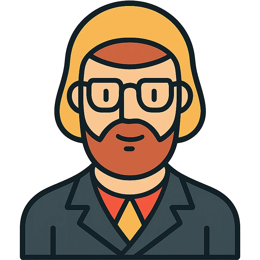 a medieval man wearing black glasses and a black suit emoji
