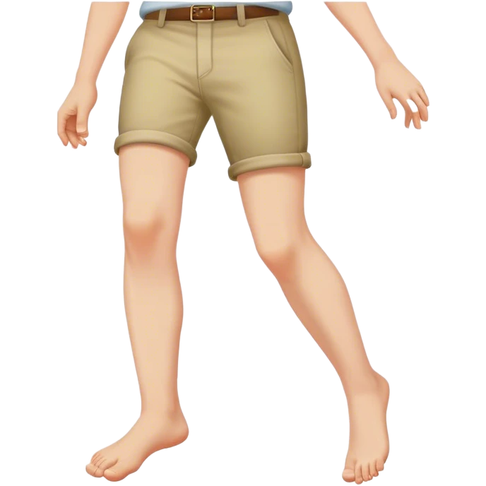 ￼ laughing emoji feet behind its back emoji