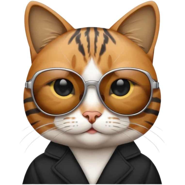 Cat wearing sunglasses emoji