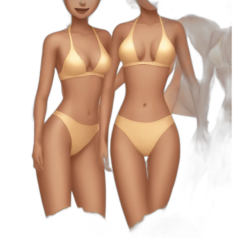 Flesh colored Swimsuit sexy nice emoji