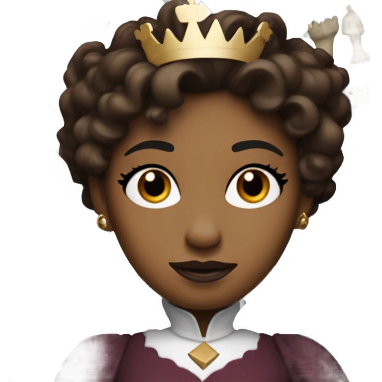 cretate an emoji based on gambito de dama series emoji
