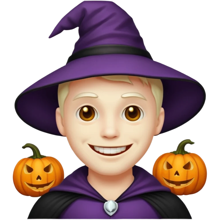 Halloween mood male emoji