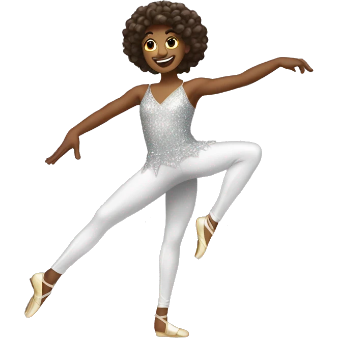 shiny dancer emoji