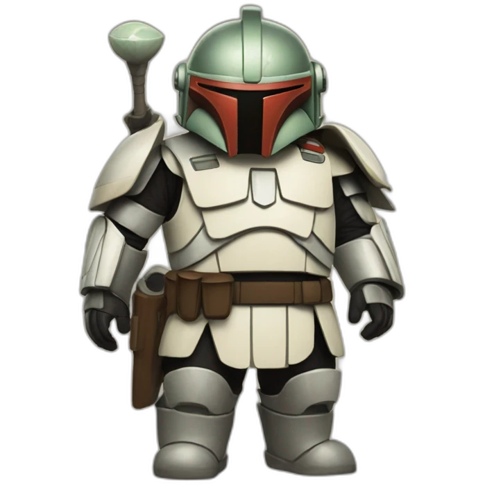 Mando and grogu emoji