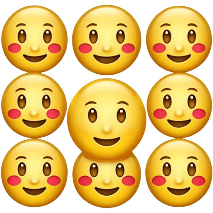create a golden gold emoji  the most attractive any one or all of them ill choose it should be fully golden emoji