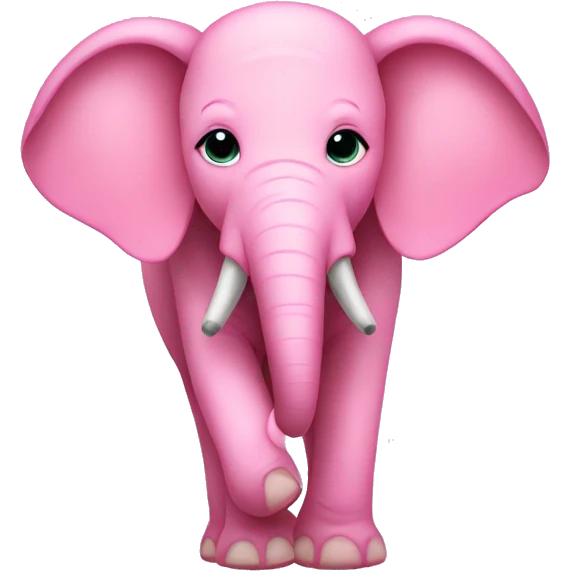 pink elephant emoji