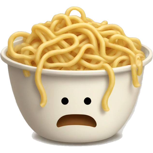 Warm noodles  emoji