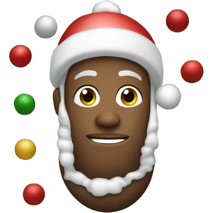 Christmas football emoji