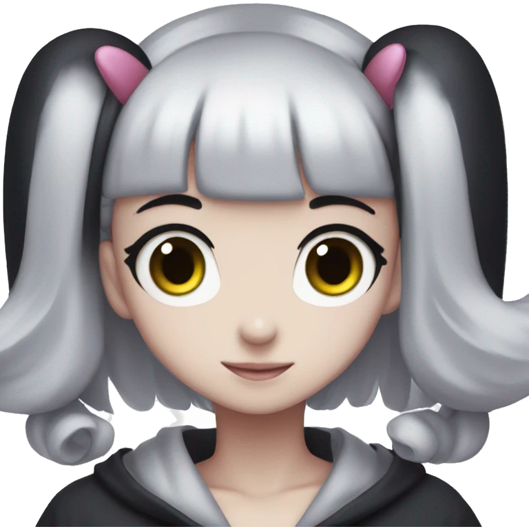 Kuromi heart eyes emoji