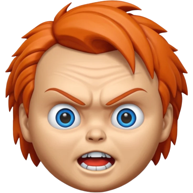Un emojin de chuky emoji