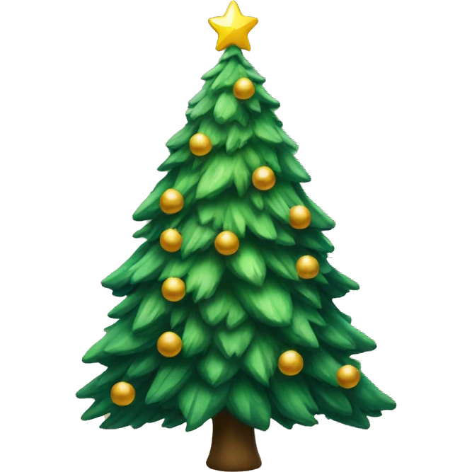 huge xmas tree emoji