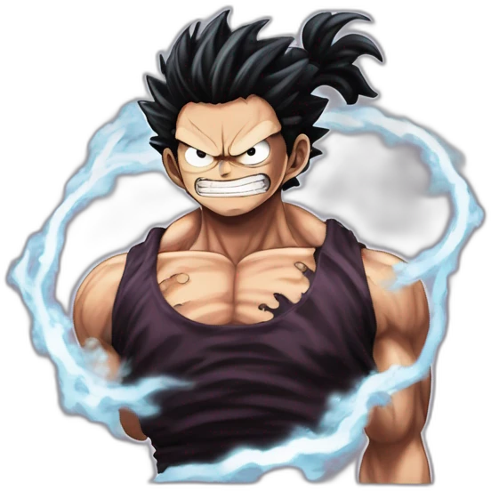 Luffy gear 4 boundman emoji