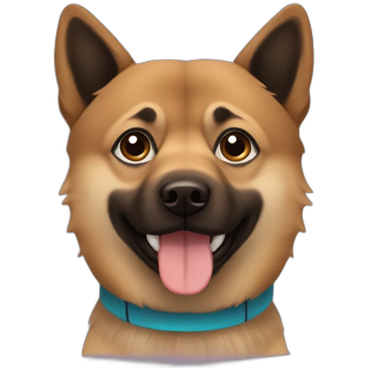 brown-norwegian-buhund emoji