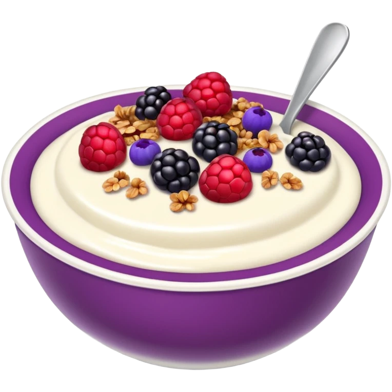 yogurt bowl emoji