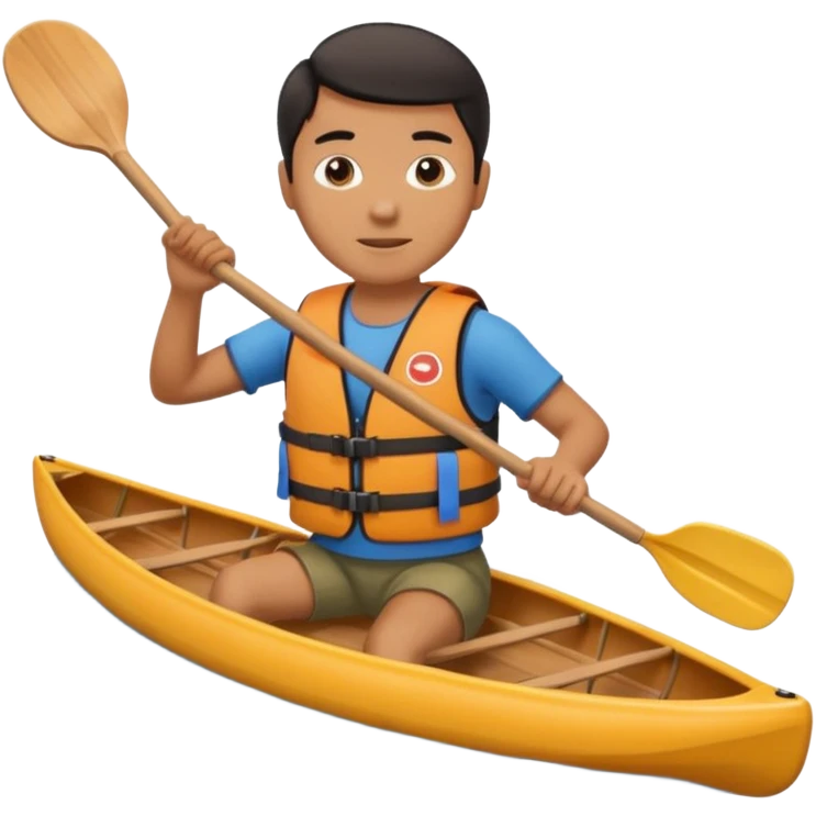 canoeing emoji