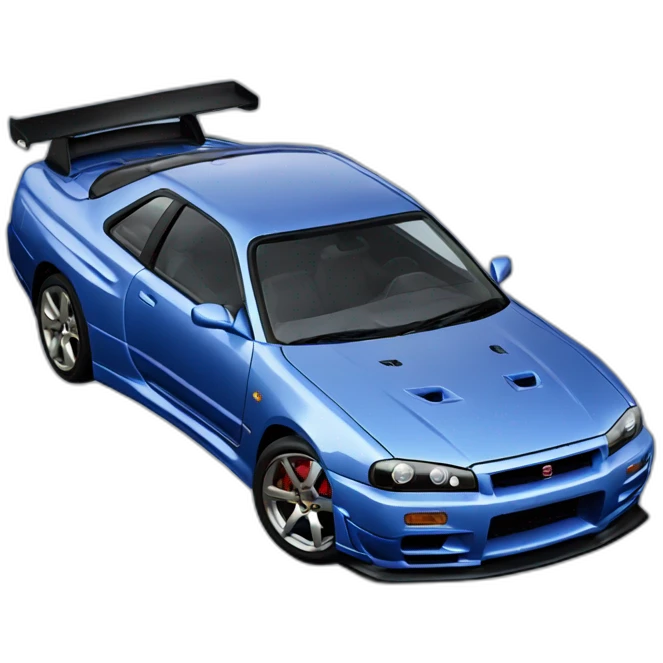 Nissan r 34 emoji