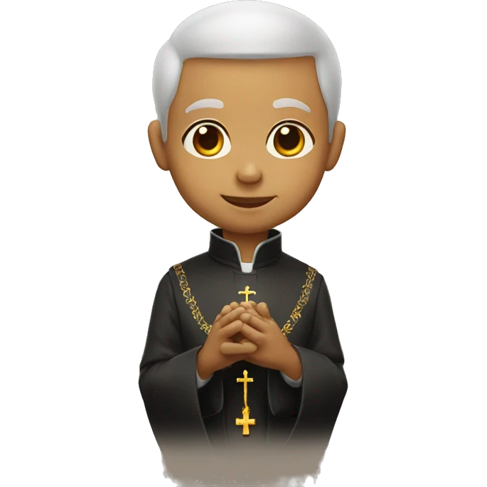 priest blessing kid emoji