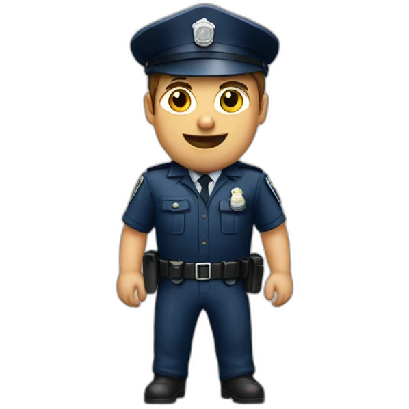 Policier francais emoji