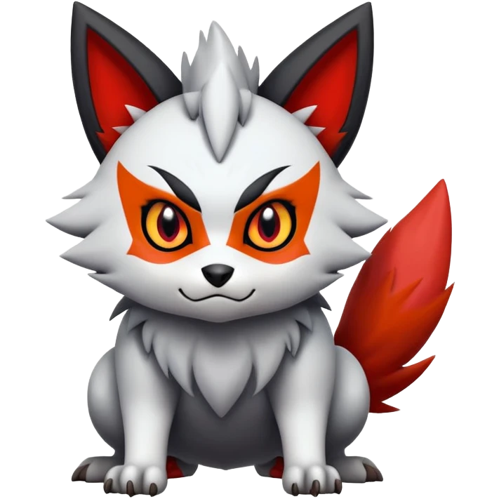 Zorua-Zangoose-Litten-hybrid-creature emoji
