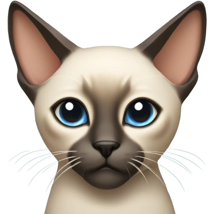 Siamese cat with antlers emoji