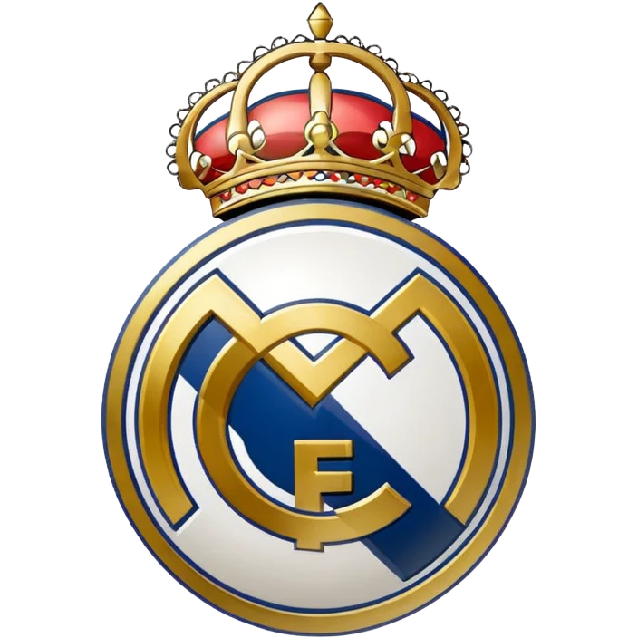 Create real Madrid logo emoji emoji