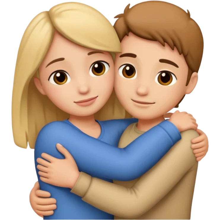 intimacy, hugging, affectionate emoji