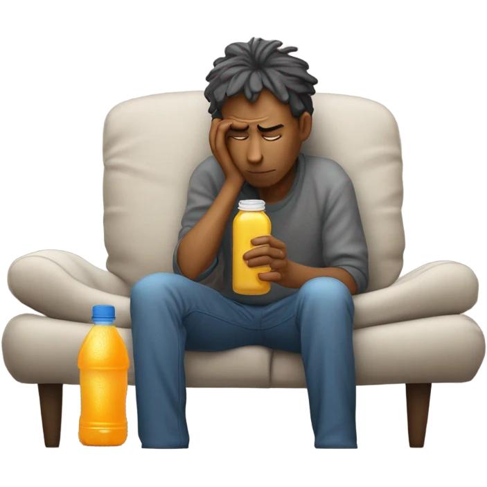 Hungover emoji