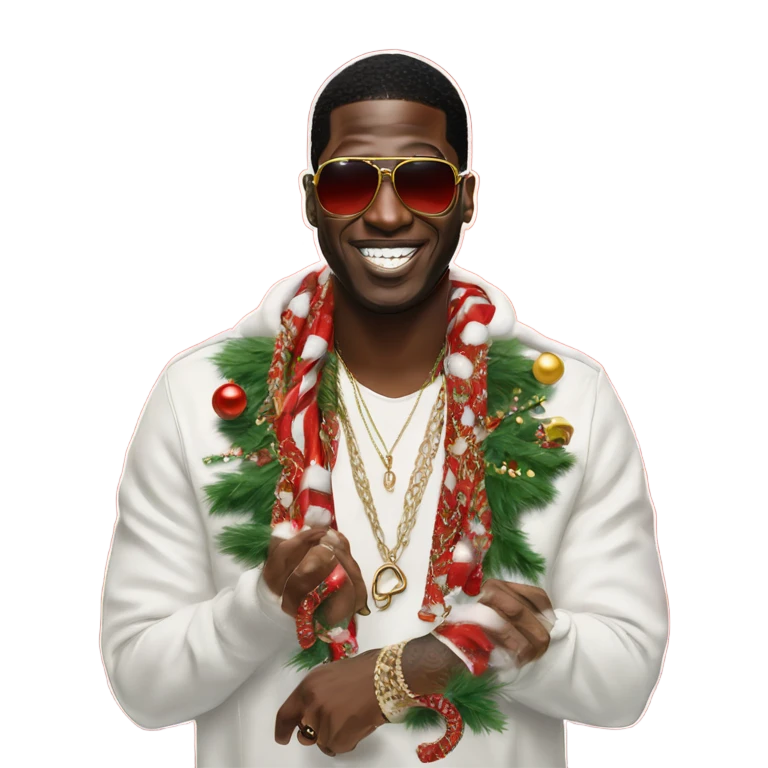 Gucci mane Christmas emoji